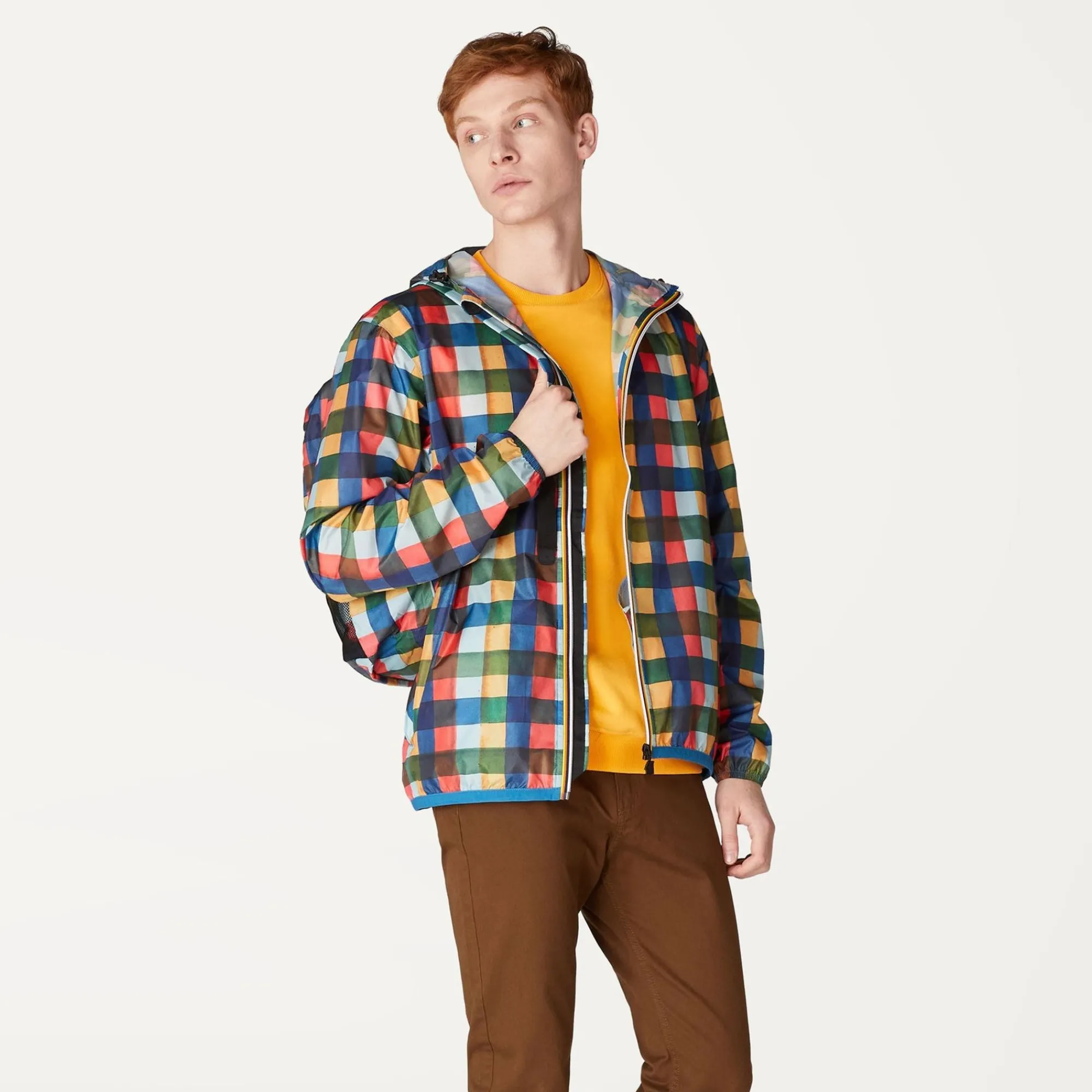 K-WAY Le Vrai 3.0 Claude Graphic - Jackets - Mid - Unisex - Vichy Big Clearance