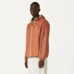 K-WAY Le Vrai 3.0 Claude Graphic - Jackets - Mid - Unisex - Twill Orange Discount