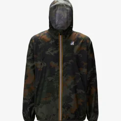K-WAY Le Vrai 3.0 Claude Graphic - Jackets - Mid - Unisex - Dark Camouflage Fashion
