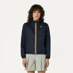 K-WAY Le Vrai 3.0 Claudette - Jackets - Mid - Woman - Blue Depth Sale
