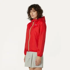 K-WAY Le Vrai 3.0 Claudette - Jackets - Mid - Woman - Red Flash Sale