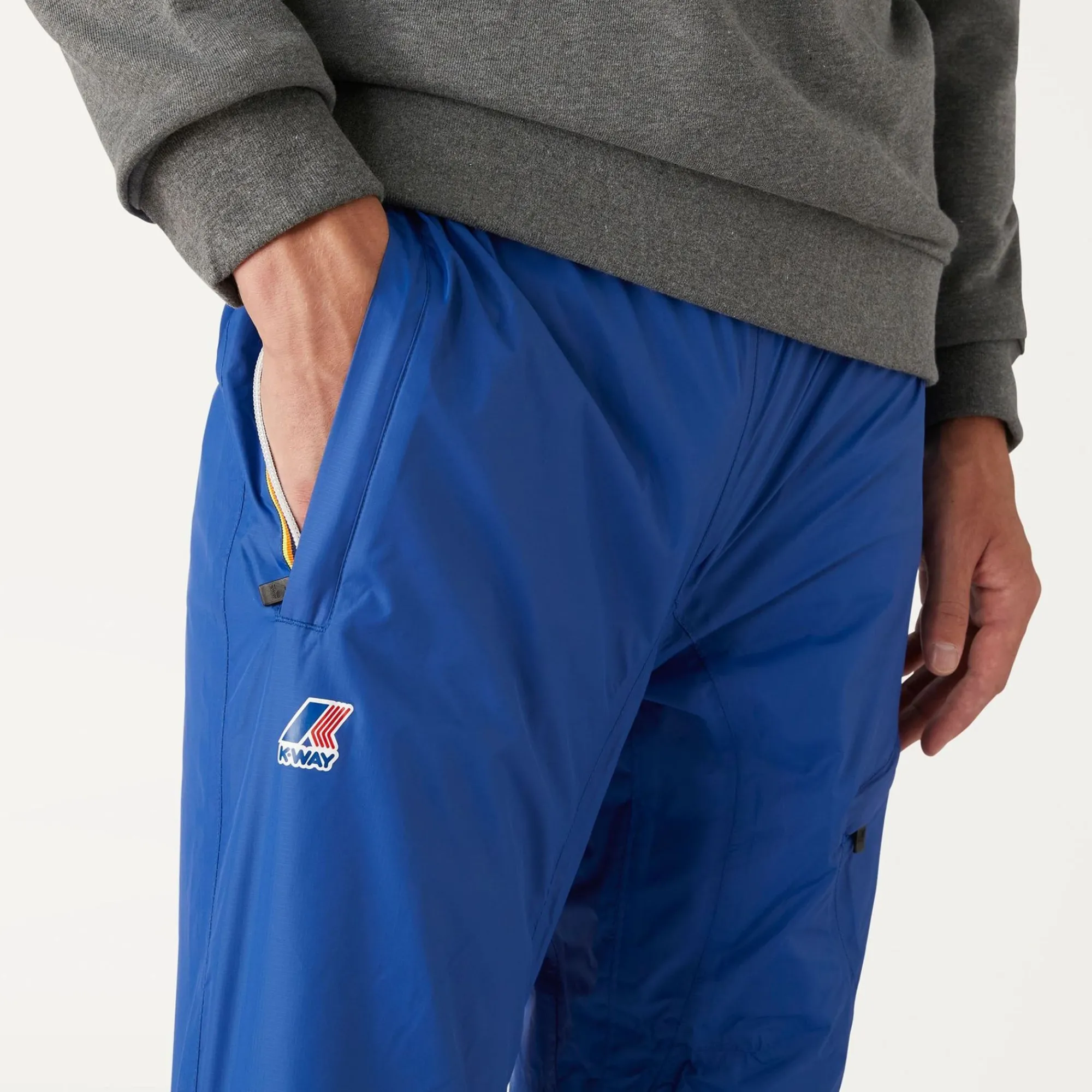 K-WAY Le Vrai 3.0 Edgard - Pants - Sport Trousers - Unisex - Blue Royal Store