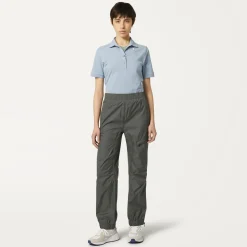 K-WAY Le Vrai 3.0 Edgard - Pants - Sport Trousers - Unisex - Green Blackish Shop