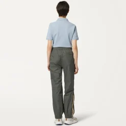 K-WAY Le Vrai 3.0 Edgard - Pants - Sport Trousers - Unisex - Green Blackish Shop