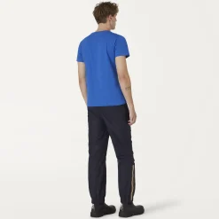 K-WAY Le Vrai 3.0 Edgard - Pants - Sport Trousers - Unisex - Blue Depth Shop