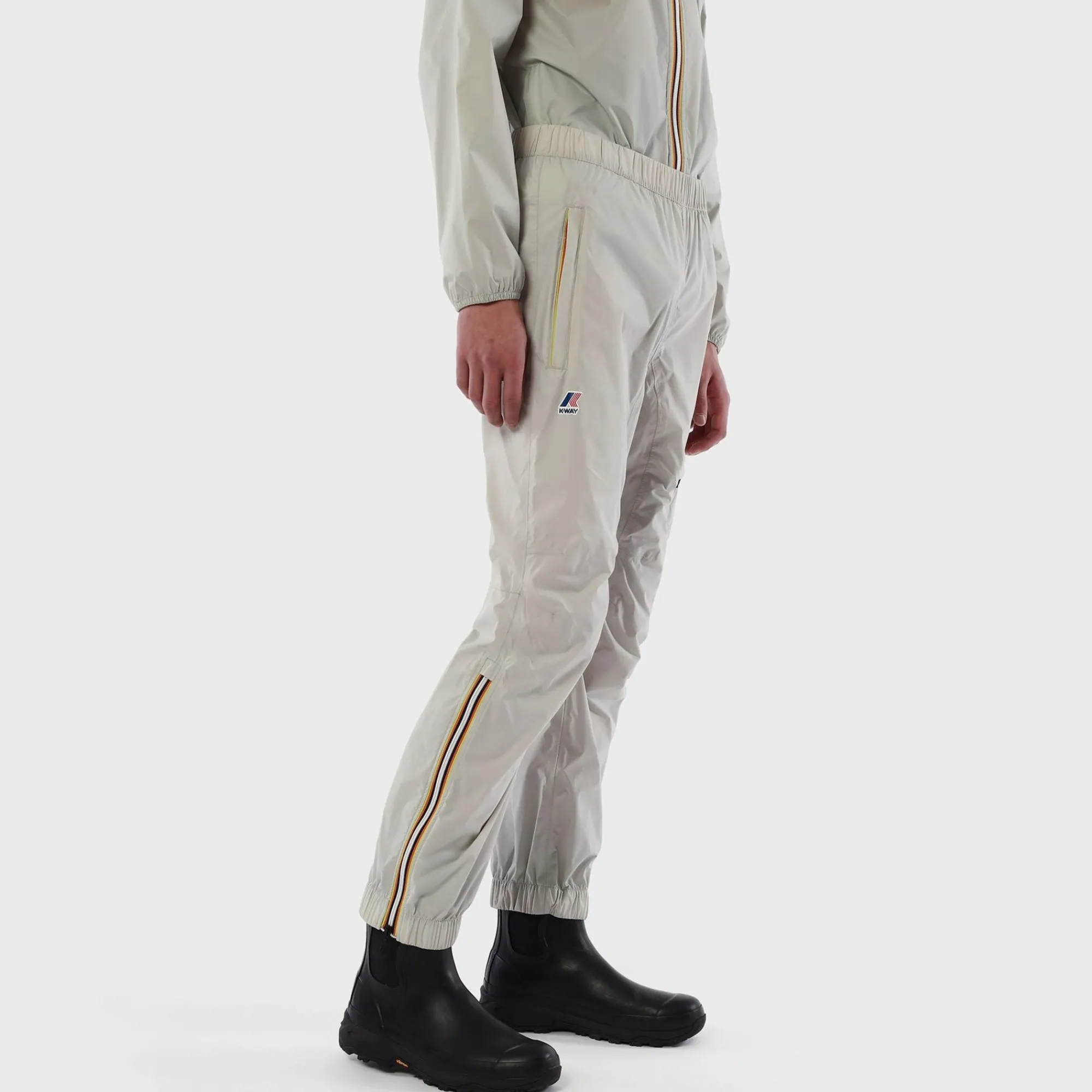 K-WAY Le Vrai 3.0 Edgard - Pants - Sport Trousers - Unisex - Grey Lt Lead Shop