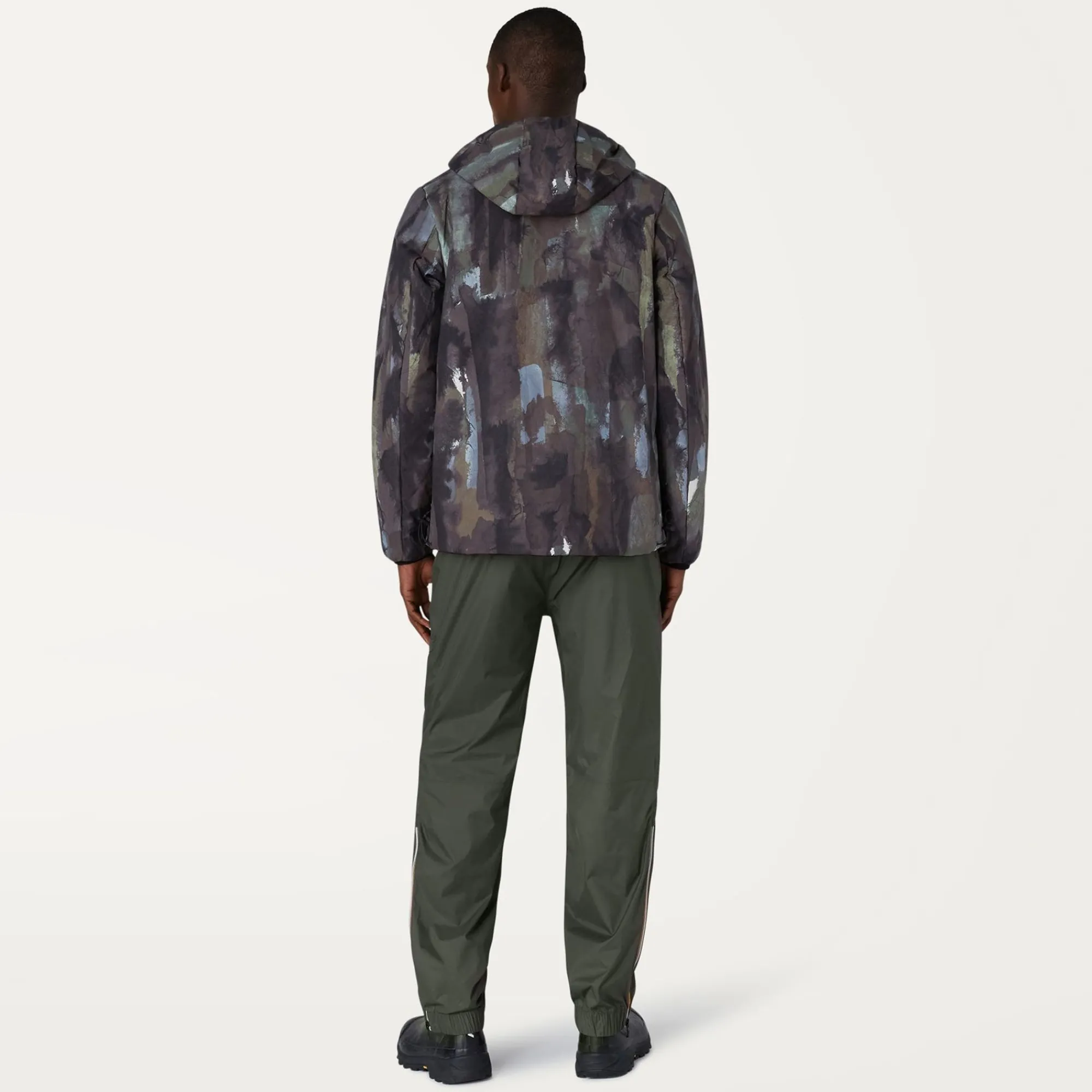 K-WAY Le Vrai 3.0 Edgard - Pants - Sport Trousers - Unisex - Black Torba Clearance