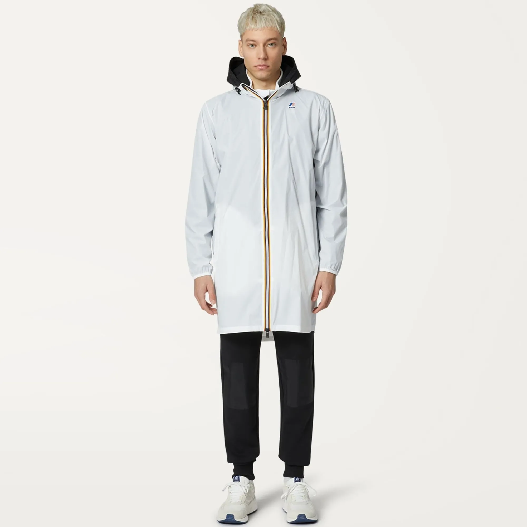 K-WAY Le Vrai 3.0 Eiffel - Jackets - Long - Unisex - White Store