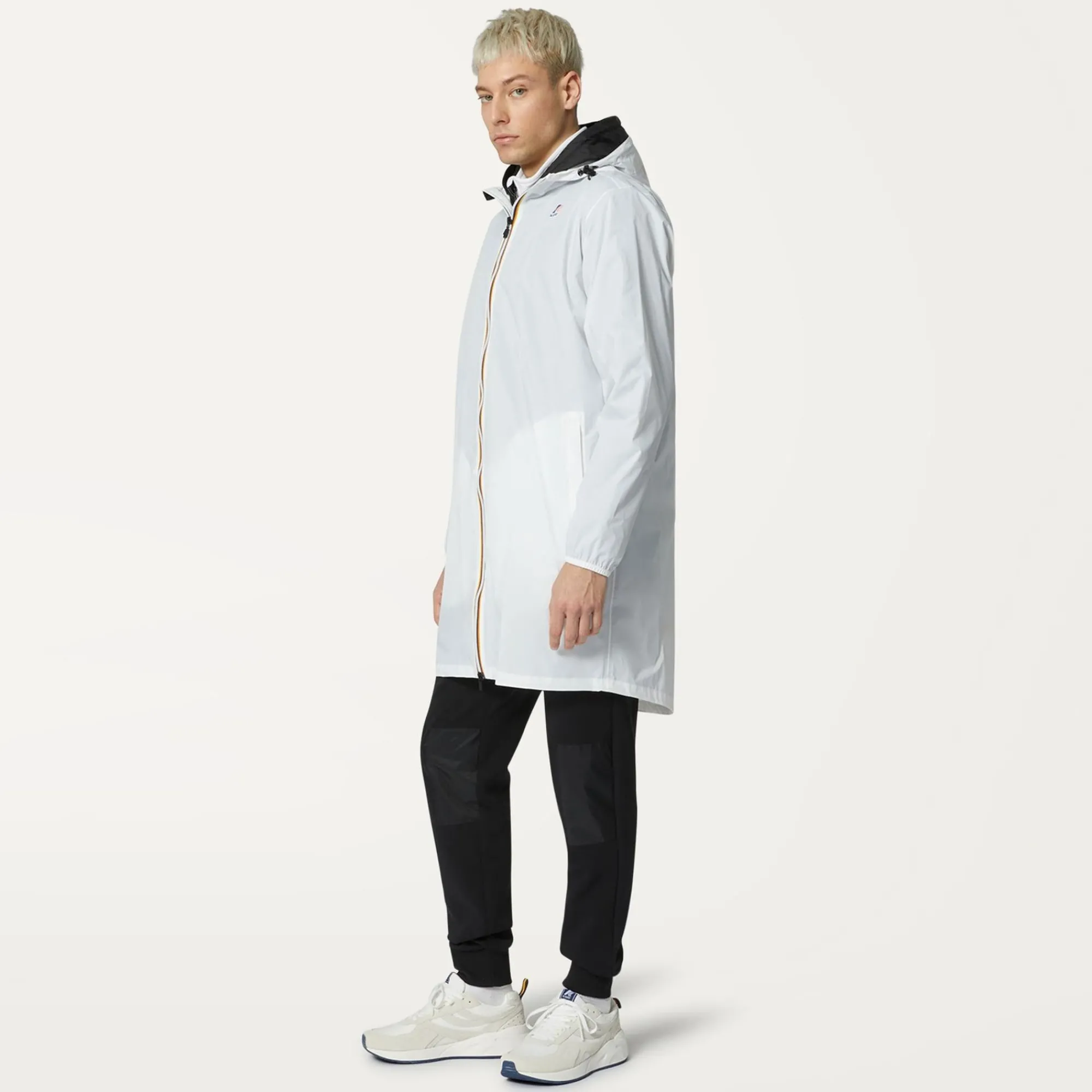 K-WAY Le Vrai 3.0 Eiffel - Jackets - Long - Unisex - White Store