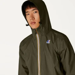 K-WAY Le Vrai 3.0 Eiffel - Jackets - Long - Unisex - Green Blackish Store