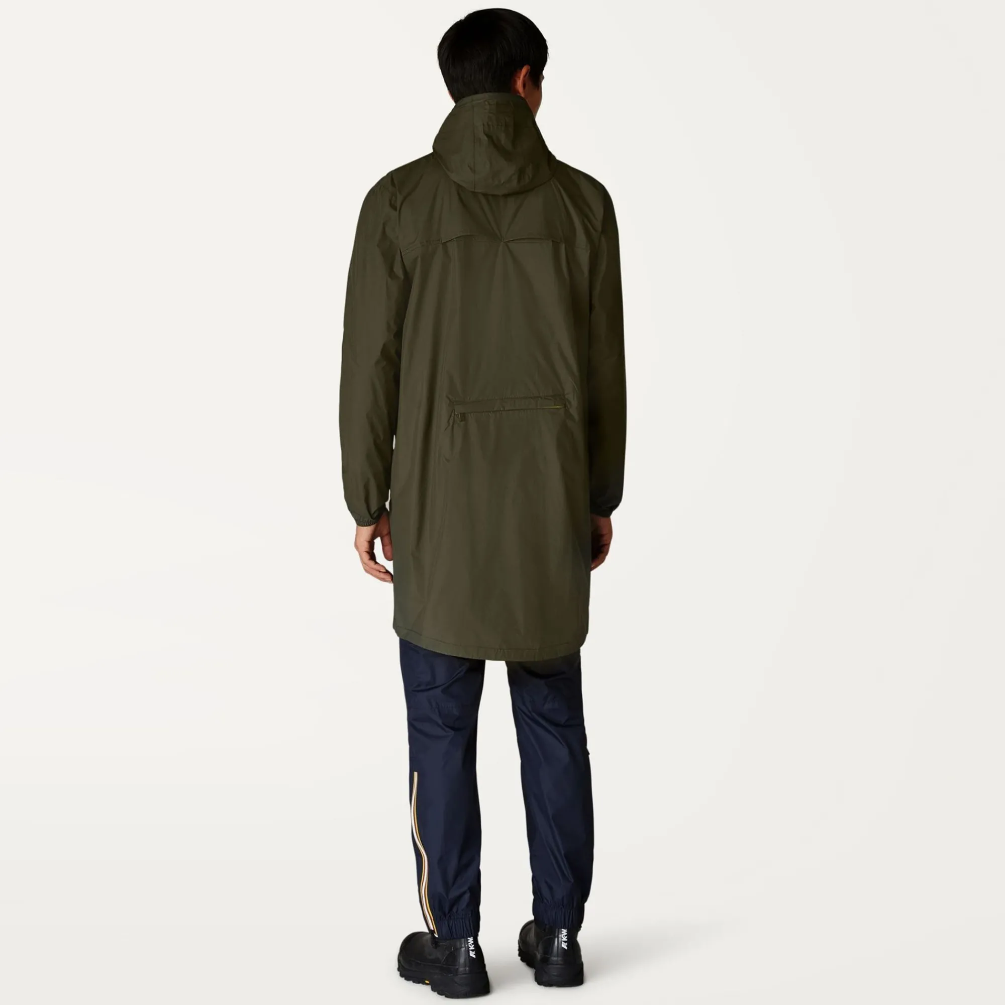 K-WAY Le Vrai 3.0 Eiffel - Jackets - Long - Unisex - Green Blackish Store