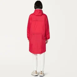 K-WAY Le Vrai 3.0 Eiffel - Jackets - Long - Unisex - Red Berry Discount