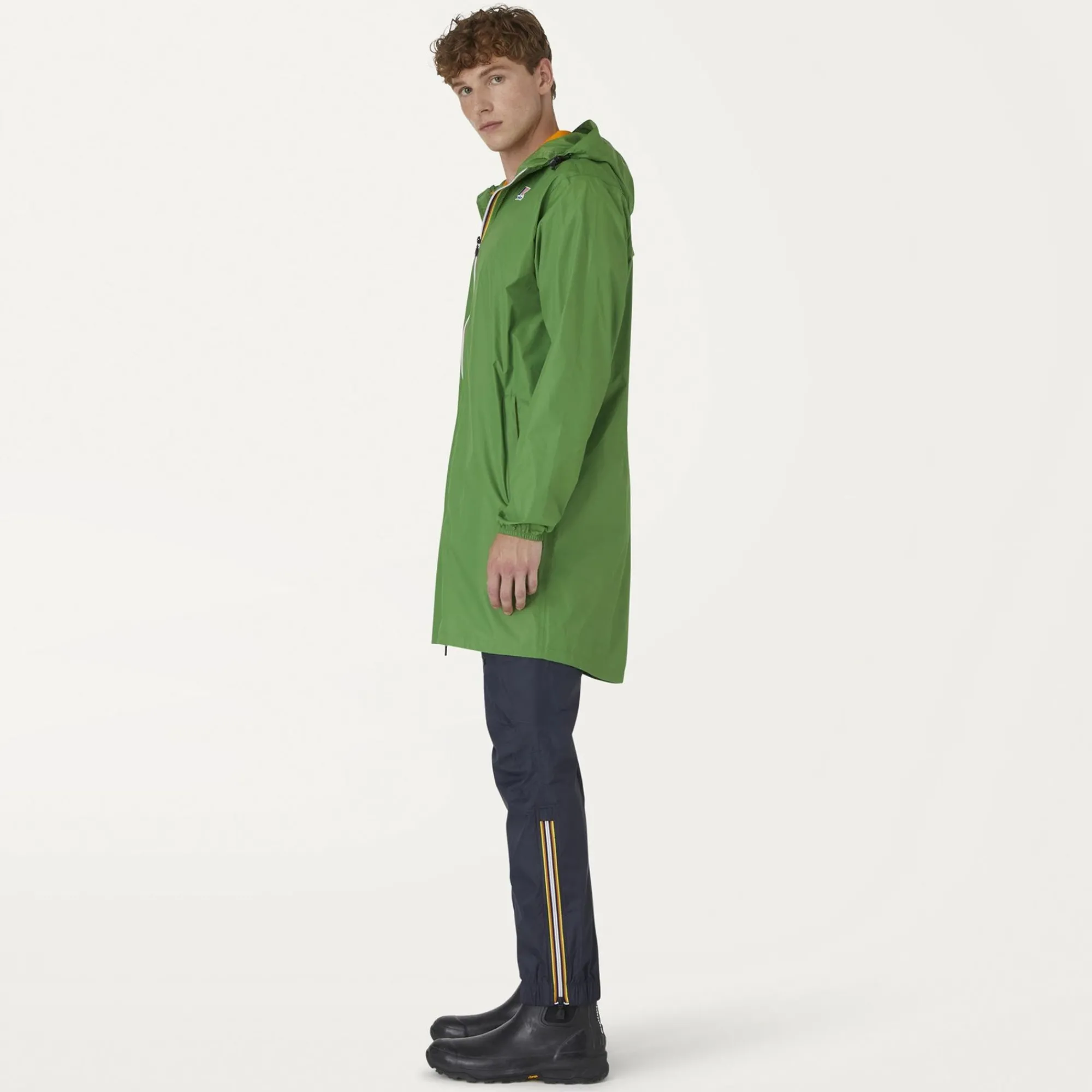 K-WAY Le Vrai 3.0 Eiffel - Jackets - Long - Unisex - Green Juniper Discount
