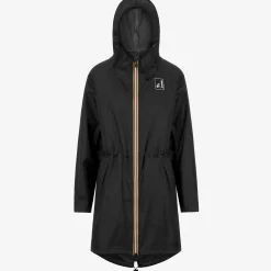 K-WAY Le Vrai 3.0 Elysee Agnes B - Jackets - 3/4 Length - Unisex - Black Pure Clearance