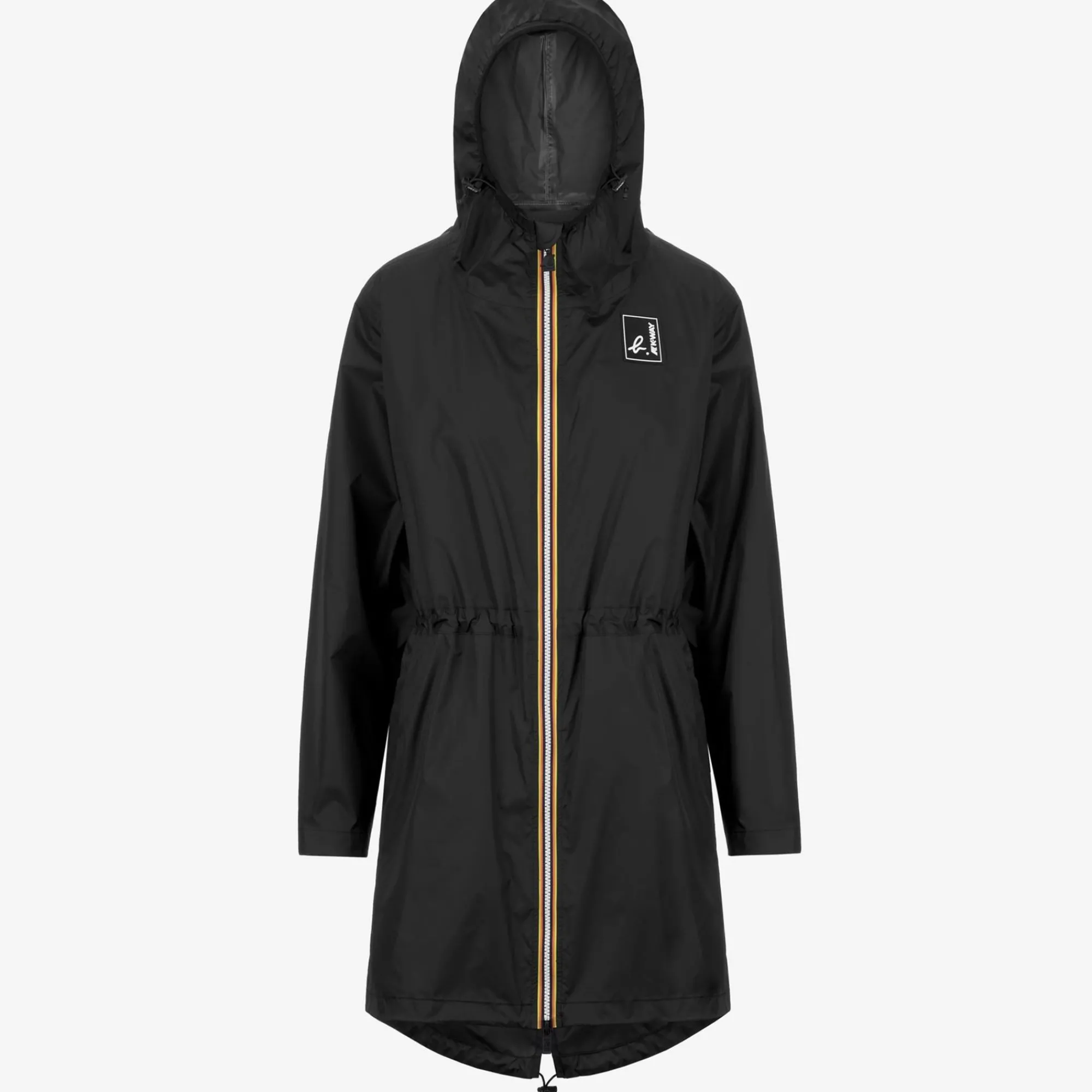 K-WAY Le Vrai 3.0 Elysee Agnes B - Jackets - 3/4 Length - Unisex - Black Pure Clearance