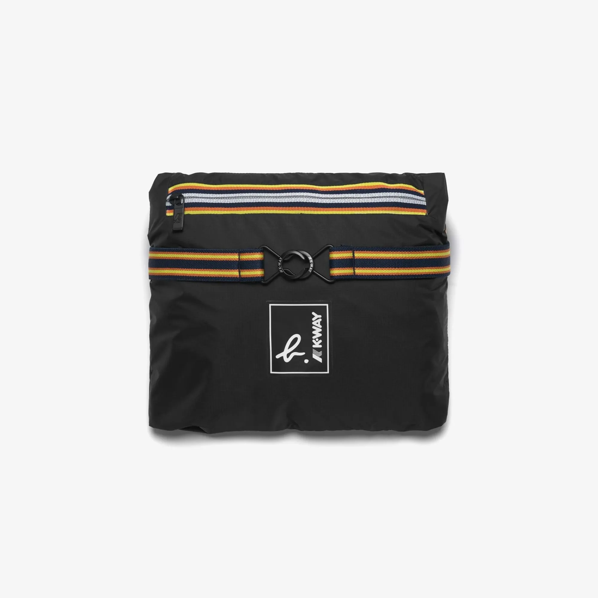 K-WAY Le Vrai 3.0 Elysee Agnes B - Jackets - 3/4 Length - Unisex - Black Pure Clearance