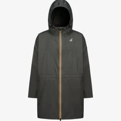 K-WAY Le Vrai 3.0 Elysees - Jackets - 3/4 Length - Unisex - Green Blackish Outlet