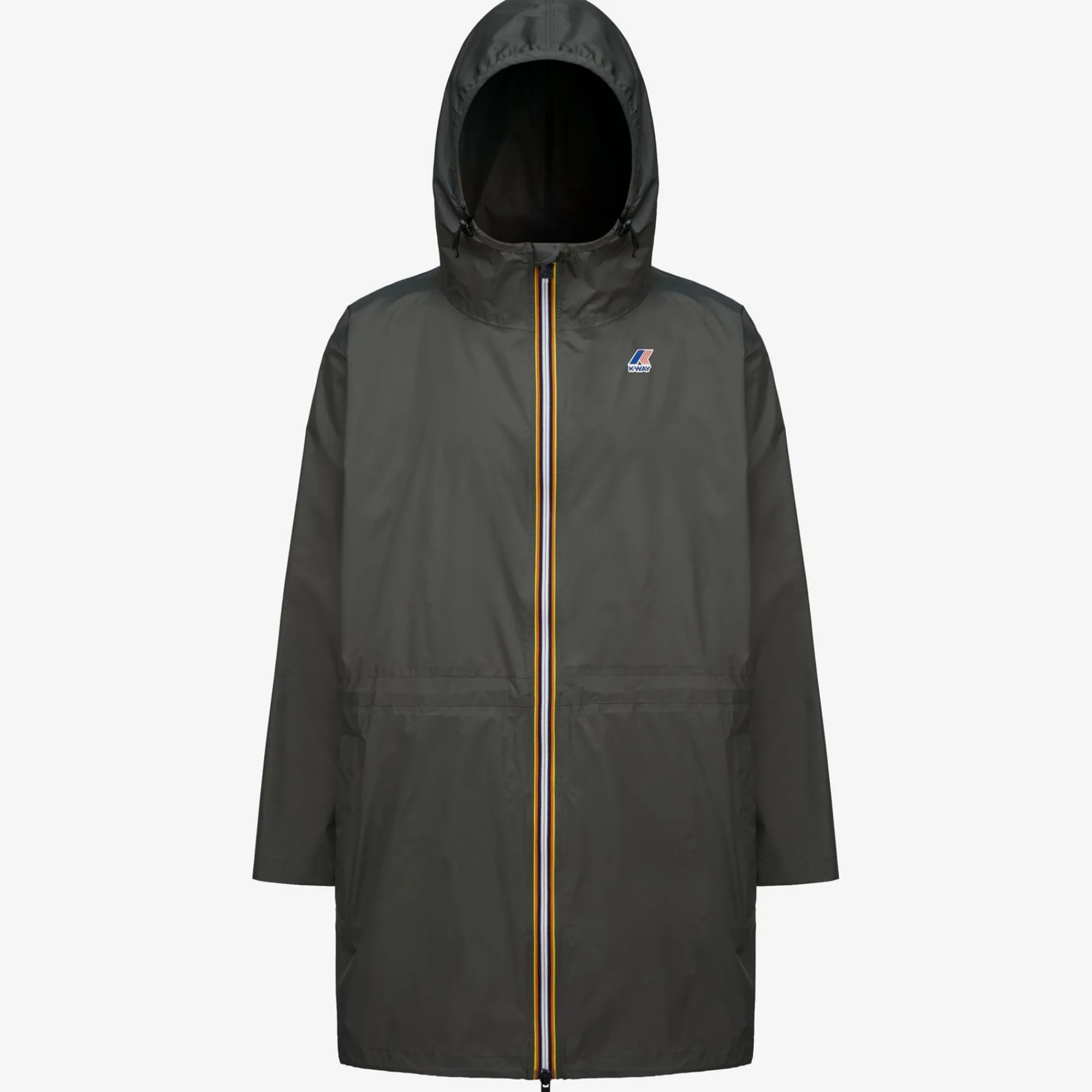 K-WAY Le Vrai 3.0 Elysees - Jackets - 3/4 Length - Unisex - Green Blackish Outlet