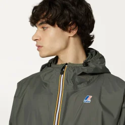K-WAY Le Vrai 3.0 Elysees - Jackets - 3/4 Length - Unisex - Green Blackish Outlet