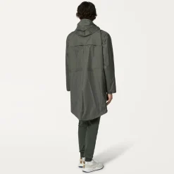 K-WAY Le Vrai 3.0 Elysees - Jackets - 3/4 Length - Unisex - Green Blackish Outlet