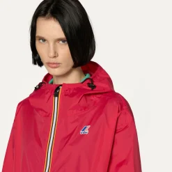 K-WAY Le Vrai 3.0 Elysees - Jackets - 3/4 Length - Unisex - Red Berry Hot