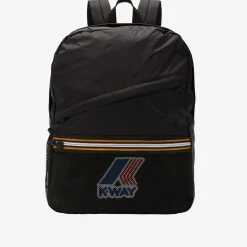 K-WAY Le Vrai 3.0 Francois - Bags - Backpack - Unisex - Black Pure New