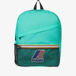 K-WAY Le Vrai 3.0 Francois - Bags - Backpack - Unisex - Green Marine Cheap