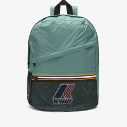 K-WAY Le Vrai 3.0 Francois - Bags - Backpack - Unisex - Green Acquamarina New