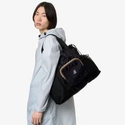 K-WAY Le Vrai 3.0 Jeanette - Bags - Tote Bag - Unisex - Black Pure Sale