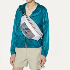 K-WAY Le Vrai 3.0 Kilian - Small Accessories - Waistbag - Unisex - White Discount