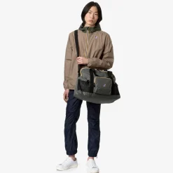 K-WAY Le Vrai 3.0 Marcel - Bags - Duffle - Unisex - Green Blackish Best