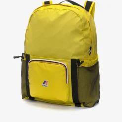 K-WAY Le Vrai 3.0 Michel - Bags - Backpack - Unisex - Yellow Dk Sale