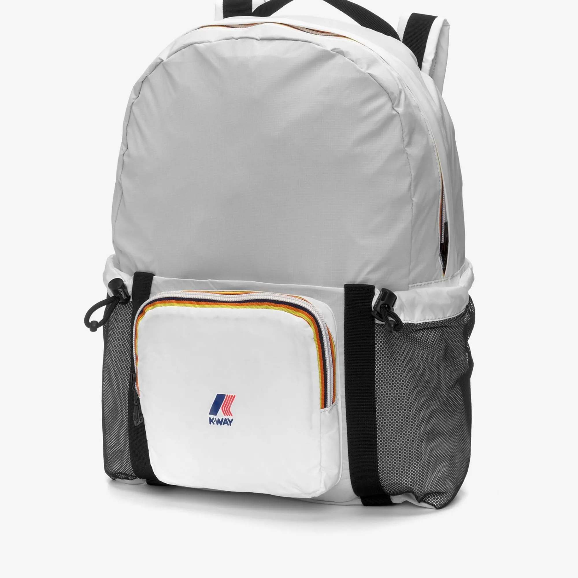 K-WAY Le Vrai 3.0 Michel - Bags - Backpack - Unisex - White Flash Sale