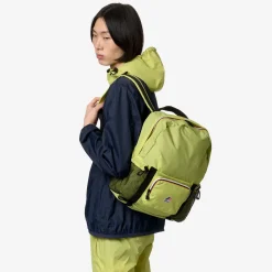 K-WAY Le Vrai 3.0 Michel - Bags - Backpack - Unisex - Green Celery Online