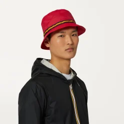 K-WAY Le Vrai 3.0 Pascal Tape - Headwear - Hat - Unisex - Red Berry Cheap