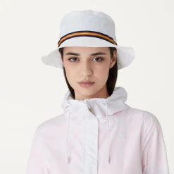 K-WAY Le Vrai 3.0 Pascal Tape - Headwear - Hat - Unisex - White New