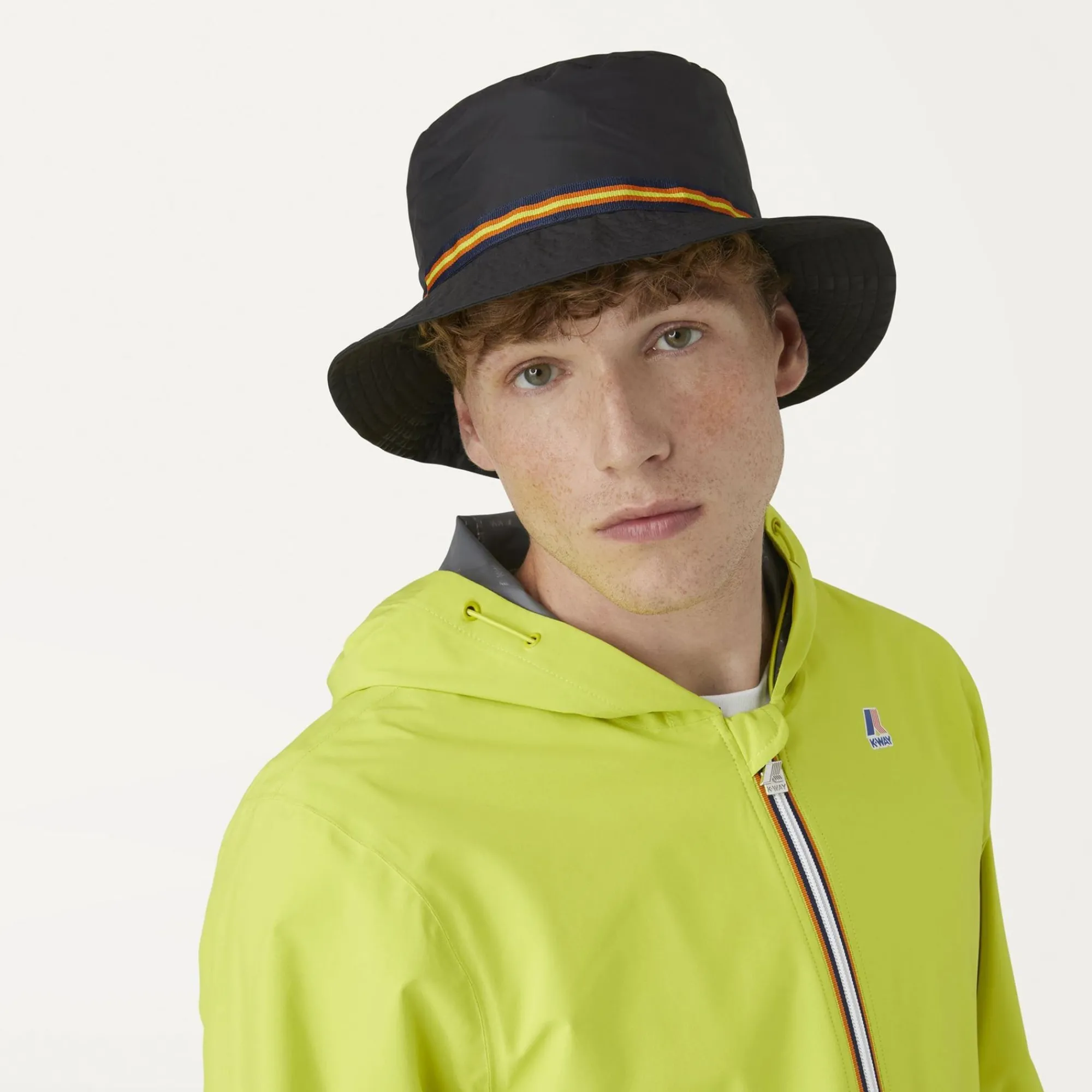 K-WAY Le Vrai 3.0 Pascal Tape - Headwear - Hat - Unisex - Black Pure Outlet