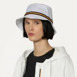 K-WAY Le Vrai 3.0 Pascal Tape - Headwear - Hat - Unisex - White Hot