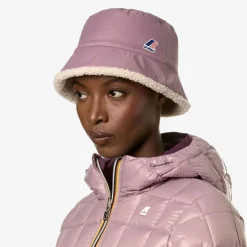 K-WAY Le Vrai 3.0 Pascalle Orsetto - Headwear - Hat - Unisex - Violet Dusty Fashion