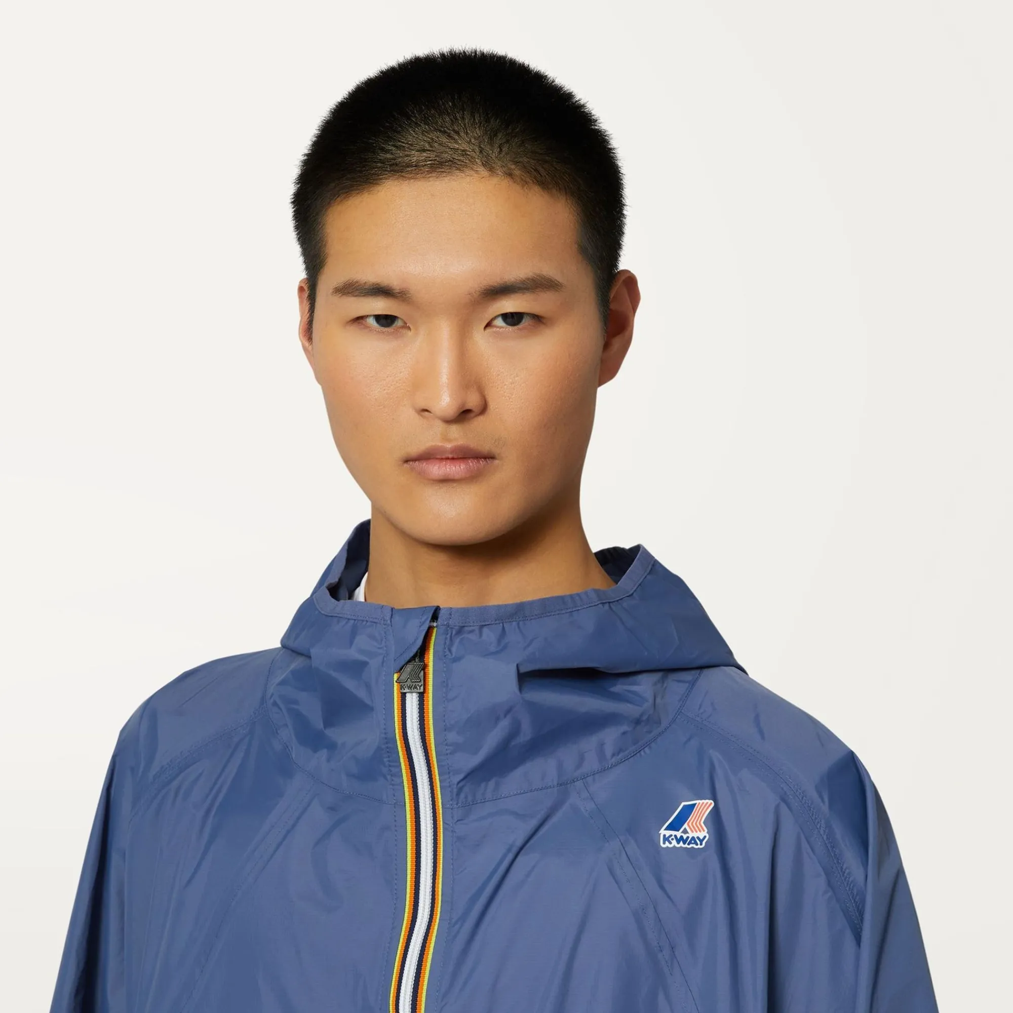 K-WAY Le Vrai 3.0 Rennes - Jackets - Poncho - Unisex - Blue Indigo Store