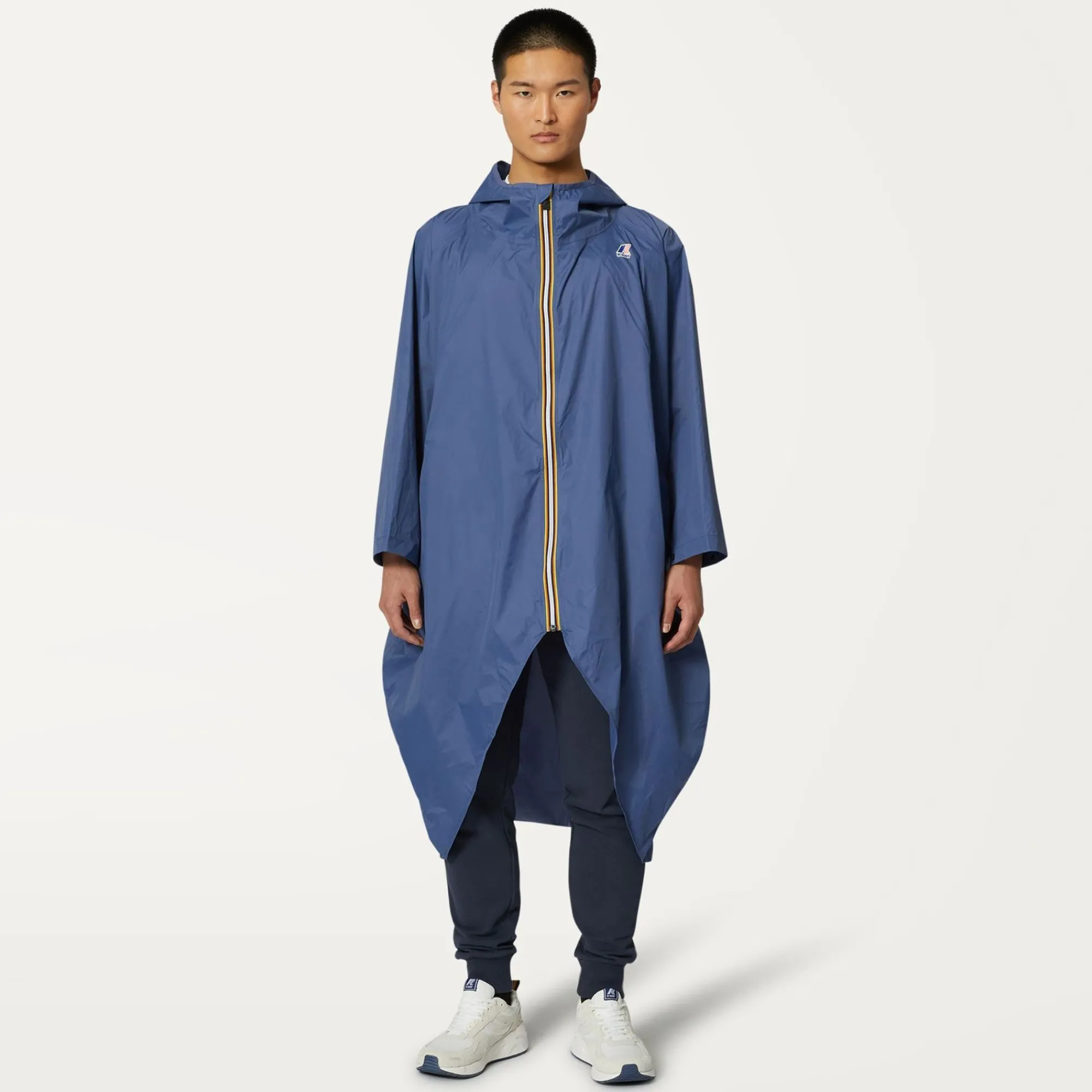 K-WAY Le Vrai 3.0 Rennes - Jackets - Poncho - Unisex - Blue Indigo Store