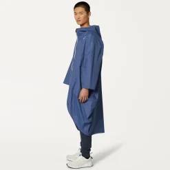 K-WAY Le Vrai 3.0 Rennes - Jackets - Poncho - Unisex - Blue Indigo Store