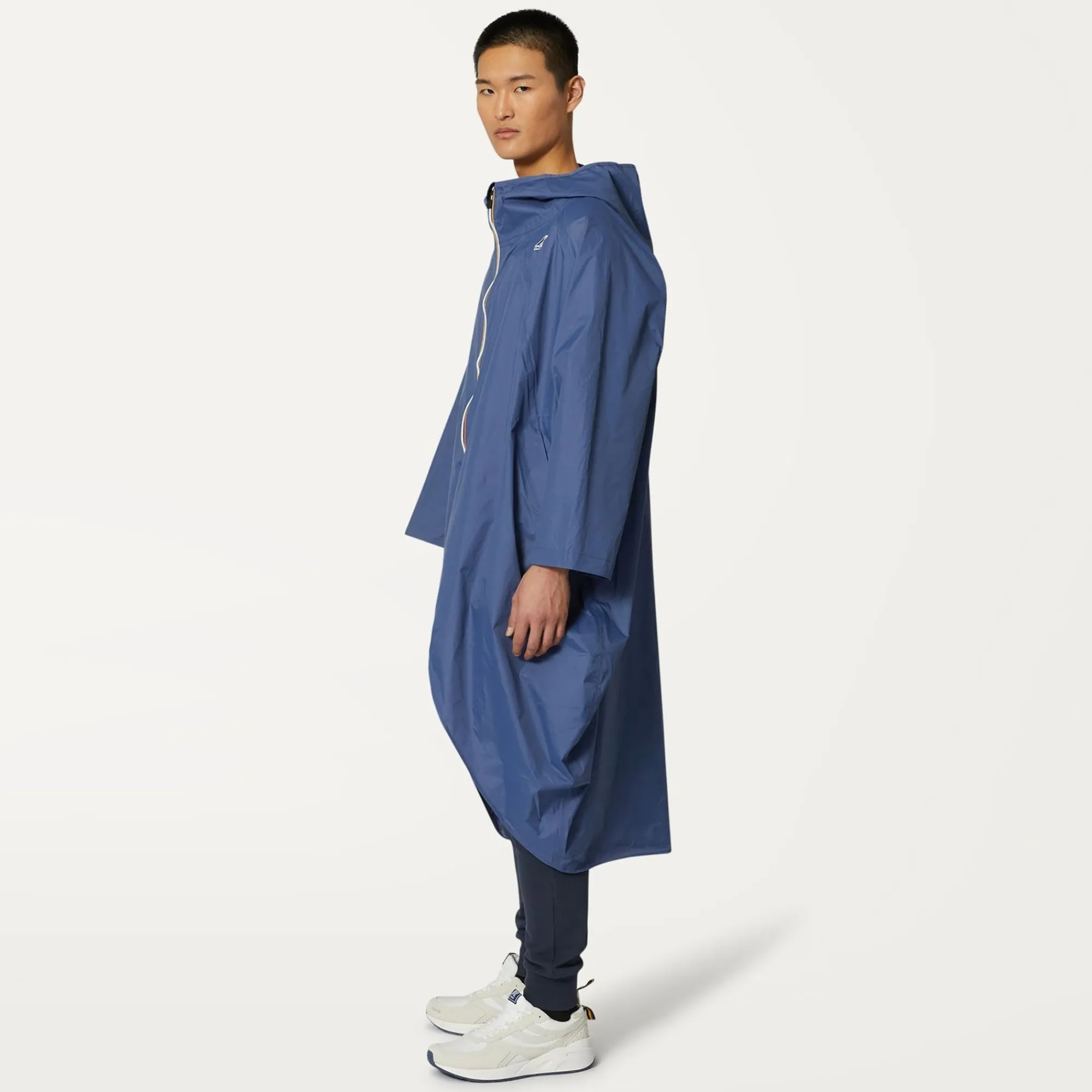 K-WAY Le Vrai 3.0 Rennes - Jackets - Poncho - Unisex - Blue Indigo Store