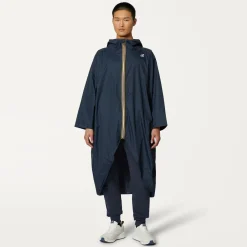 K-WAY Le Vrai 3.0 Rennes - Jackets - Poncho - Unisex - Blue Depth Store