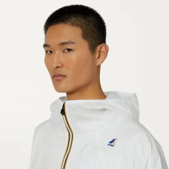K-WAY Le Vrai 3.0 Rennes - Jackets - Poncho - Unisex - White Best Sale