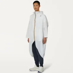 K-WAY Le Vrai 3.0 Rennes - Jackets - Poncho - Unisex - White Best Sale