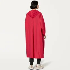 K-WAY Le Vrai 3.0 Rennes - Jackets - Poncho - Unisex - Red Berry Online
