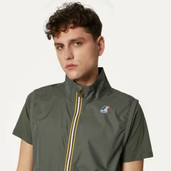 K-WAY Le Vrai 3.0 Rouland - Jackets - Vest - Unisex - Green Blackish New