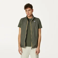 K-WAY Le Vrai 3.0 Rouland - Jackets - Vest - Unisex - Green Blackish New