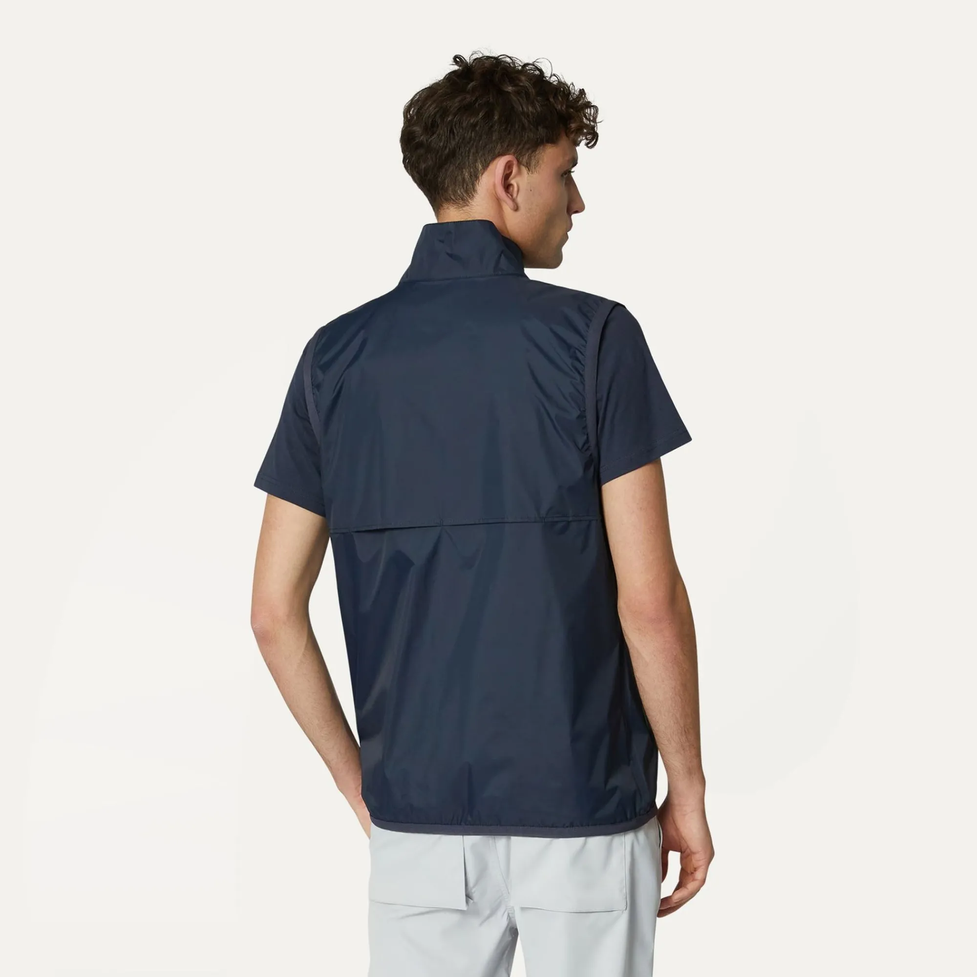 K-WAY Le Vrai 3.0 Rouland - Jackets - Vest - Unisex - Blue Depth Best